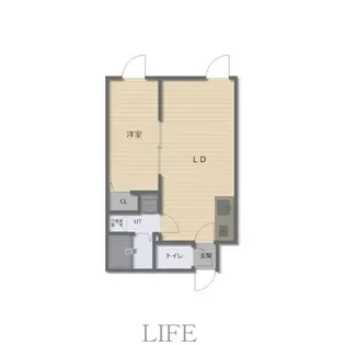 ライブマーケット豊平【3階】の間取り