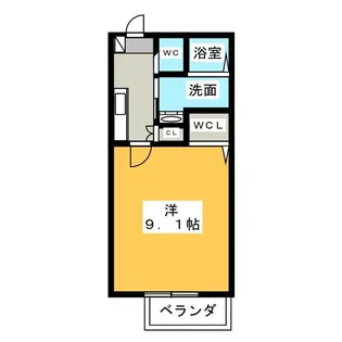 ノーブル A【2階】の間取り