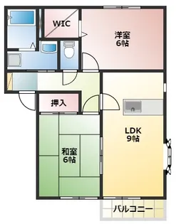 ソレジオN【2階】の間取り