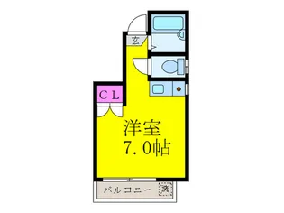 フォーレスト千里【2階】の間取り