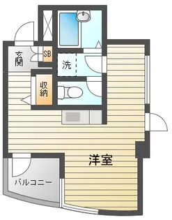 今泉ビル【4階】の間取り