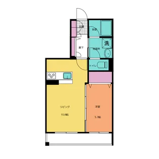 ルミノーザ【2階】の間取り