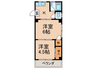 佐久間ハイツ【3階】の間取り