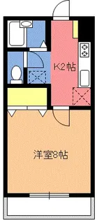 メゾン橘【2階】の間取り
