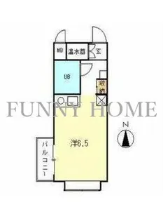 パーク・エッヂ城山【2階】の間取り
