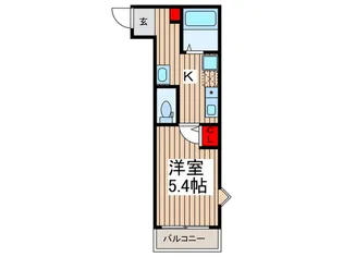 メゾン ルメイリア【1階】の間取り