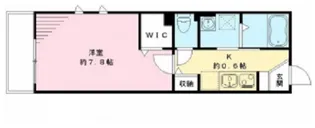 カーサ・カフーD【1階】の間取り