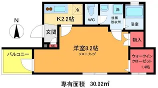 J-HIKIFUNE【4階】の間取り