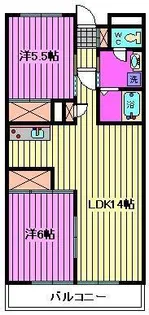 クレスティータ17【4階】の間取り