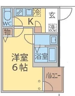 Crecia松戸【1階】の間取り