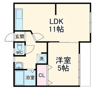 コーポイマダ【2階】の間取り