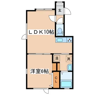 パシフィック駒場【2階】の間取り