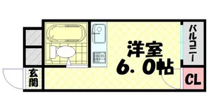 ジョイフル西船場【4階】の間取り