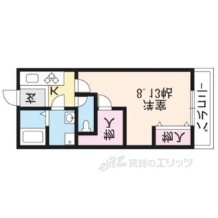 第2望月コーポ【3階】の間取り