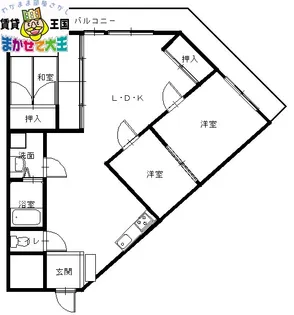 東亜物産ビル【4階】の間取り