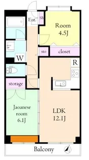 KURA 蔵【3階】の間取り