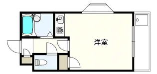 ワイズレジデンス阿倍野【5階】の間取り