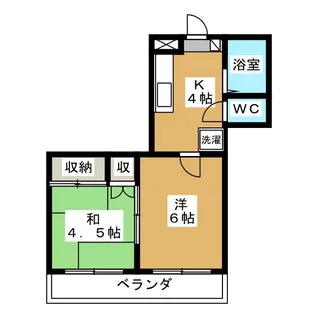 パインスクエア【1階】の間取り