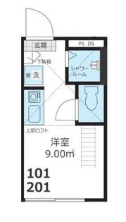 COCOON池袋【1階】の間取り