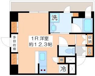 松原スカイハウス【2階】の間取り