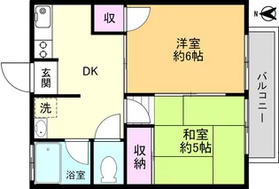 ルーデンス中葛西【2階】の間取り