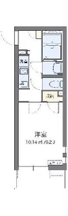 クレイノバローネ元城【2階】の間取り
