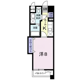 シャルマン青井【2階】の間取り