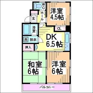センチュリー三鷹第2【2階】の間取り