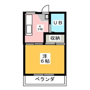ハウス司【2階】の間取り
