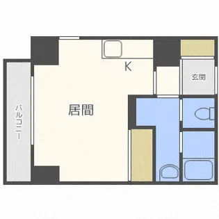 デュオ ヴェール【11階】の間取り