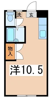 モア・ブロッサム【1階】の間取り