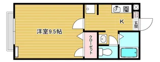 チェリーブルームBlock8【1階】の間取り