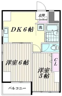 コーヅ第2エイト大森【2階】の間取り