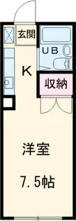 エステートROOM 神藤【2階】の間取り
