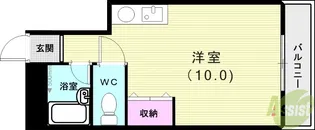 ココ・バレー【4階】の間取り