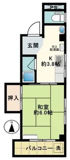 サニービル【2階】の間取り