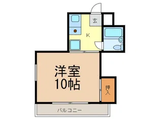 メゾン小松【1階】の間取り