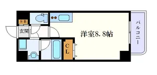 シェモア大須(旧レジデンシア大須)【6階】の間取り