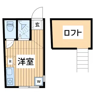 ティーエム旭町【2階】の間取り