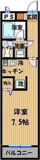 シェルブール【1階】の間取り