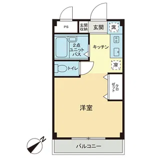 ラ・ピアッザ豊玉【1階】の間取り
