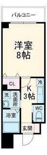 LEO弐拾六番館【7階】の間取り