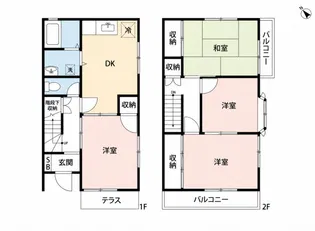 ベアフルート東林間の間取り