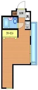 メルシー世田谷【3階】の間取り