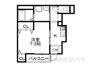 グランリッチ【1階】の間取り