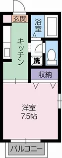 グランデールA棟【1階】の間取り