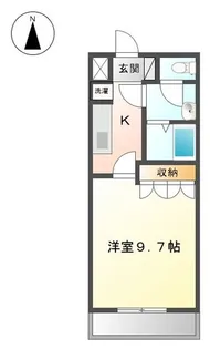 グリーン ヒルズ【1階】の間取り