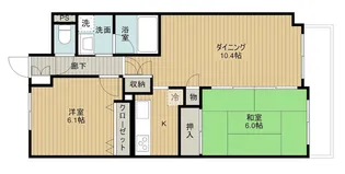 ヴィエンナーレ2000【3階】の間取り