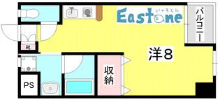 コンフォート平之町【4階】の間取り