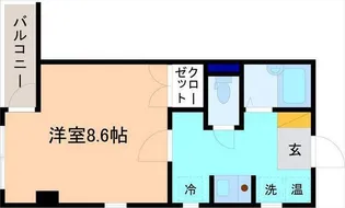 メゾン・ド・ソレイユ武蔵【2階】の間取り